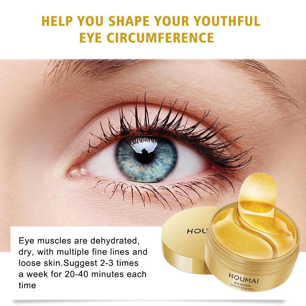 24K Gold Eye Mask 80g Hydratin - Luxury Gold Skincare บทวิจารณ์และราคา