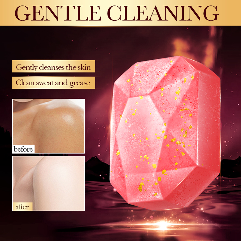 สบู่แฮนด์เมดสีโรสโกลด์ฟอยล์ –  - Luxury Gold Skincare บทวิจารณ์และราคา