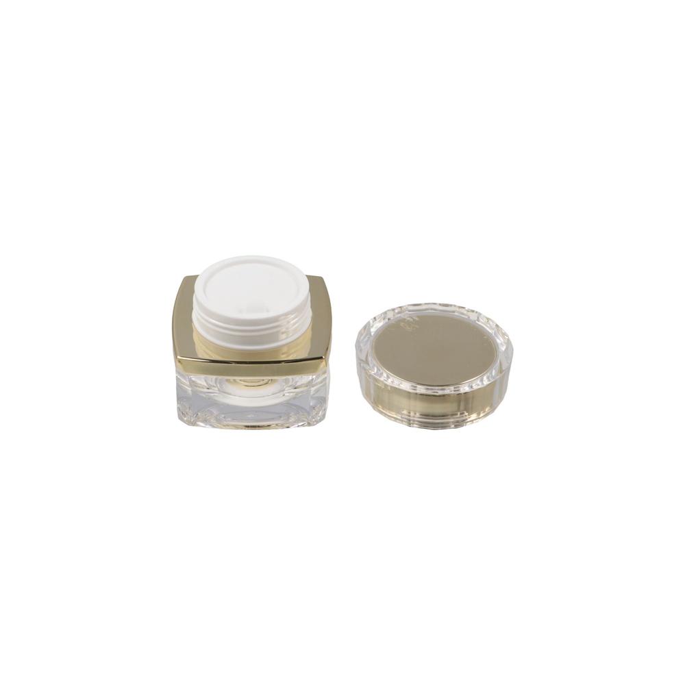 กระปุกตัวอย่างครีมบำรุงผิวหน้า - Luxury Gold Skincare บทวิจารณ์และราคา