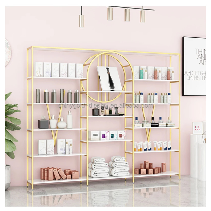 ชั้นวางแสดงผลิตภัณฑ์เครื่องสำอ - Luxury Gold Skincare บทวิจารณ์และราคา