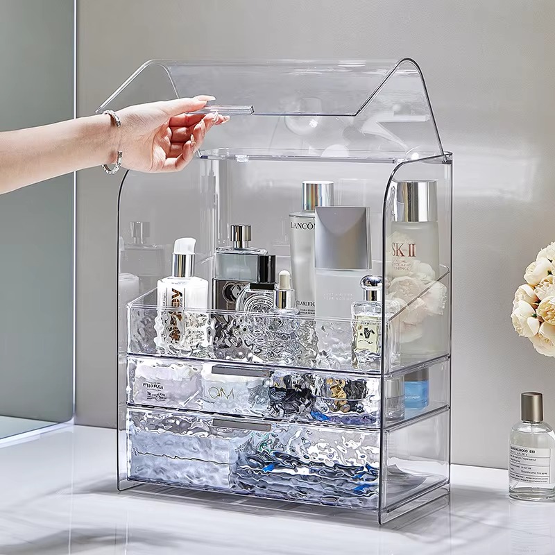 กล่องเก็บเครื่องสําอางระลอกน้ํ - Luxury Skincare Fridge บทวิจารณ์และราคา