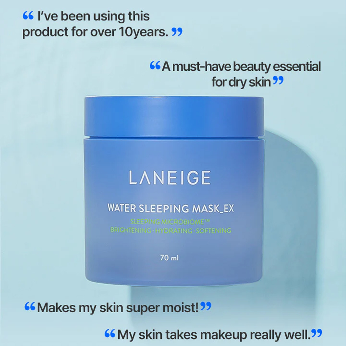 LANEIGE วอเตอร์สลีปปิ้งมาส์ก 7 - Luxury Skincare Fridge บทวิจารณ์และราคา