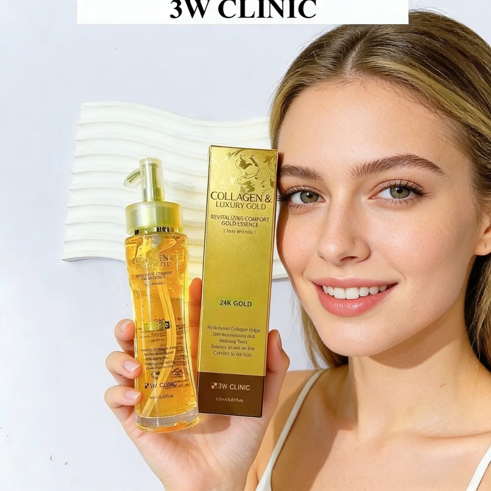 3WCLINIC คอลลาเจน & ลักชัวรี่  - Luxury Gold Skincare บทวิจารณ์และราคา